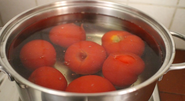 monder les tomates - Tagliatelles toscanes aux fleurs de courgettes