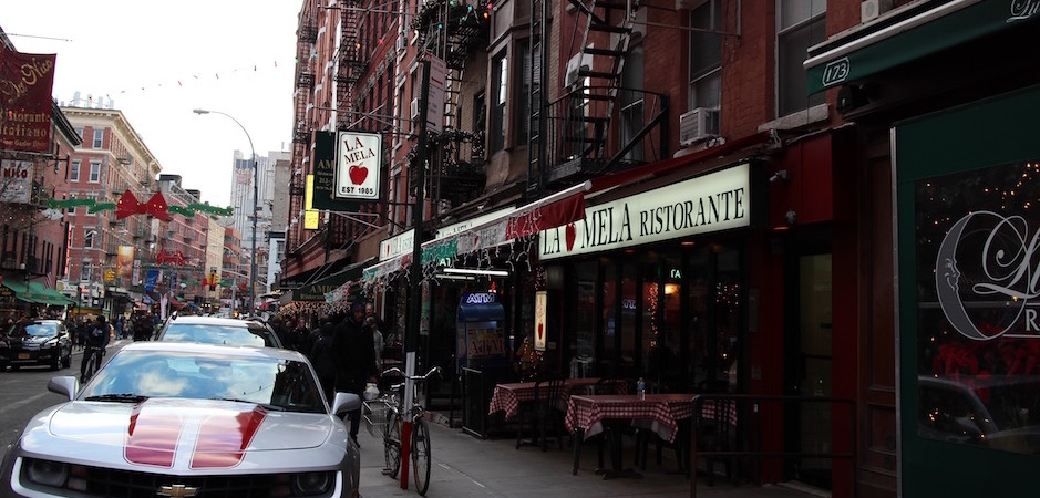 little Italy et La Mela le restaurant italien emblématique - Pont de Brooklyn Manhattan New-York Foodie - le voyage gastronomique
