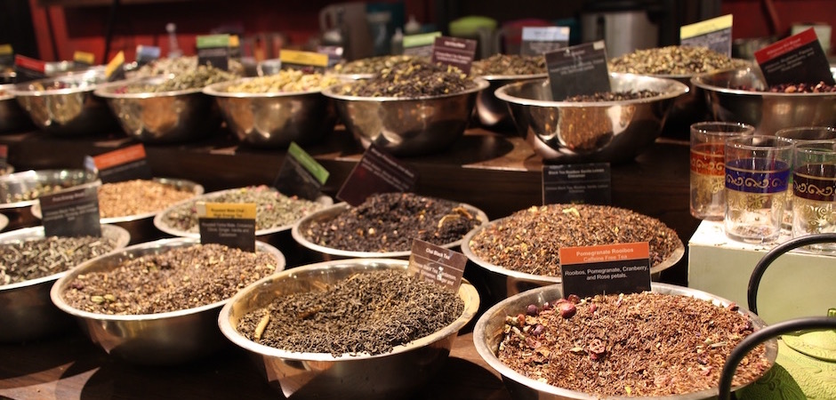 sélection de thés du chelsea market - Pont de Brooklyn Manhattan New-York Foodie - le voyage gastronomique