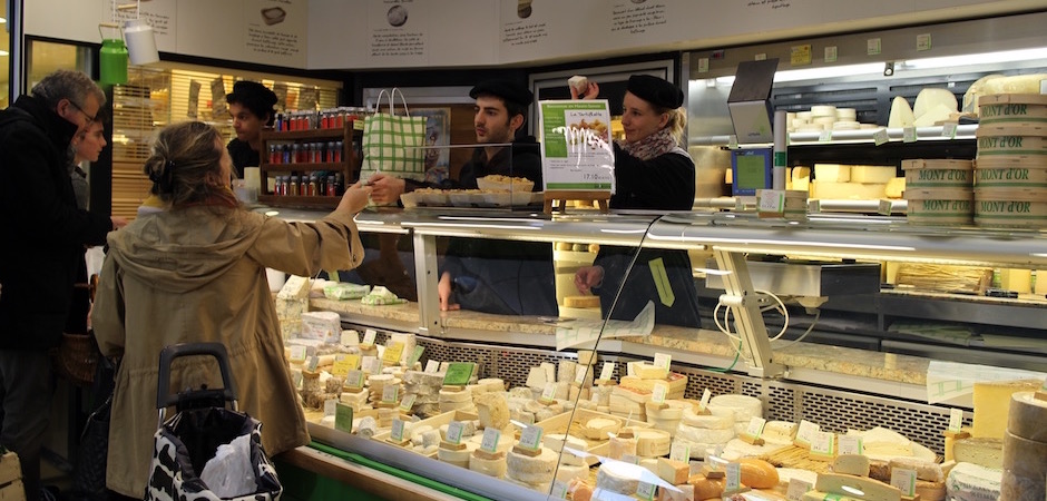 fromager vintage de qualité - Le marché de Talensac - la visite foodie à Nantes