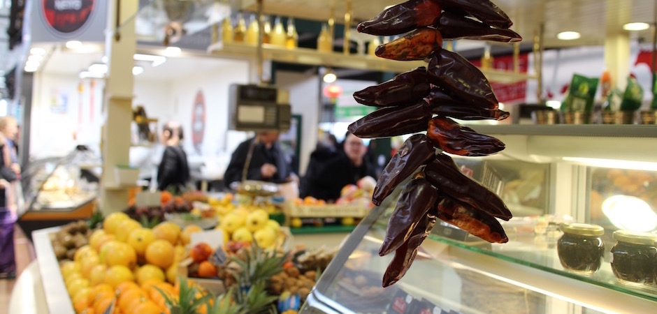 piment d'espelette traditionnel - Le marché de Talensac - la visite foodie à Nantes