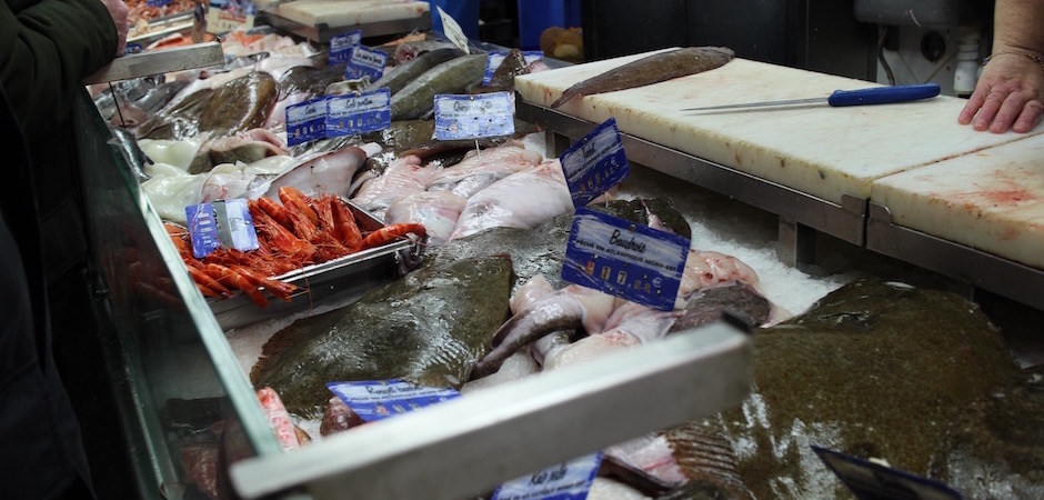 poisson frais - Le marché de Talensac - la visite foodie à Nantes