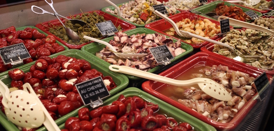 traiteur apéro - Le marché de Talensac - la visite foodie à Nantes