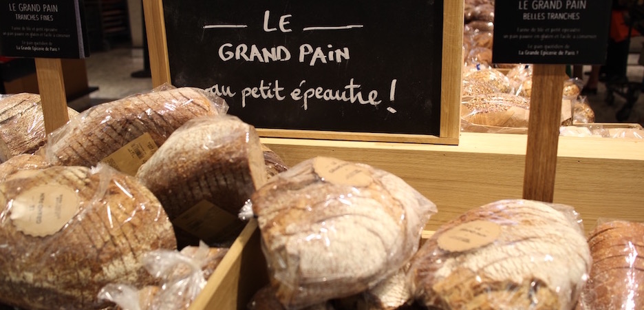 grand pain au petit épautre - Découverte la nouvelle grande épicerie de Paris