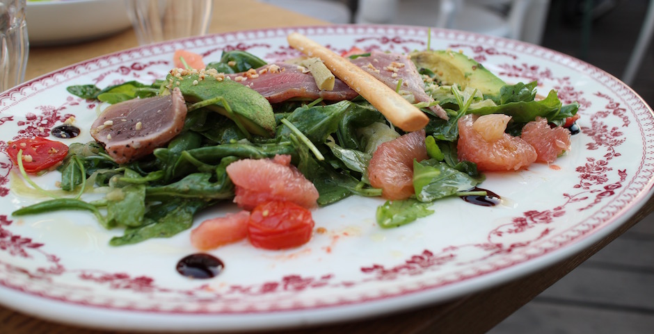 salade tonno - Restaurant Auteuil Brasserie mon QG de l'été