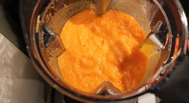 purée légère - Smoothie carotte orange gingembre