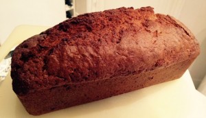 banana bread cuit bien doré