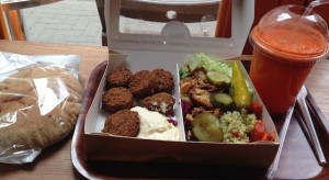 falafel street food à londres