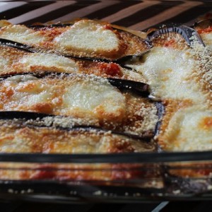 Recette Aubergines gratinées, tomate et mozzarella