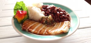 steak de calamar créole - Voyage foodie à Saint Barth