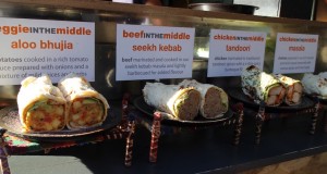 kebab roll - Camden street food market - London