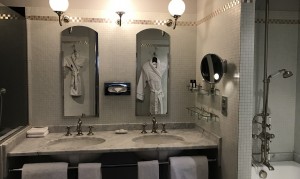 salle de bains - Restaurant Saint-James Paris l'étoilé secret