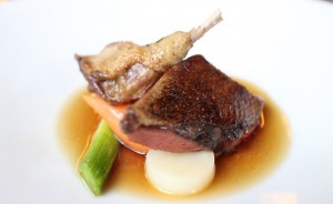 supreme et cuisse de pigeon - Restaurant Saint-James Paris l'étoilé secret