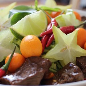 recette sexy - Salade de bœuf thaï exotique