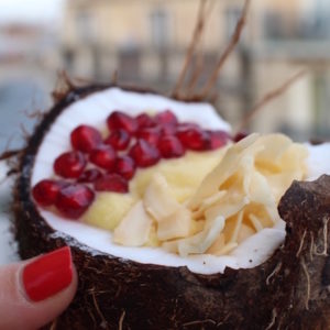 paris - Smoothie glacé coco mangue